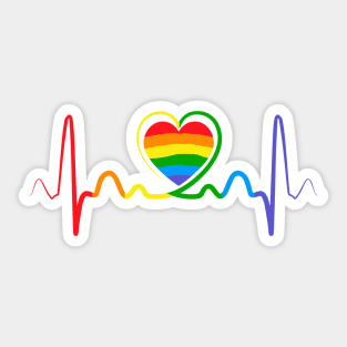 Love Gay LBGTQ Sticker